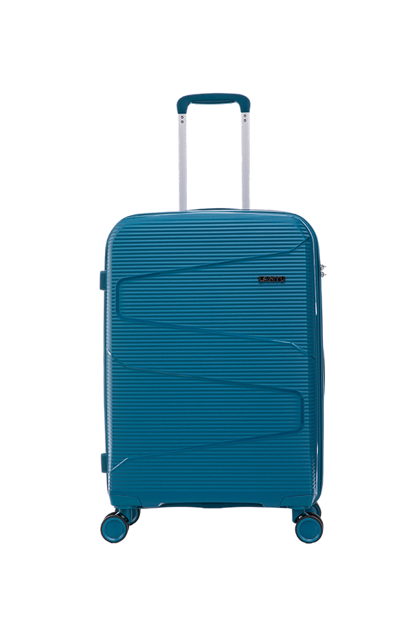 Precision Crafted Drop Resistant PP Luggage Hardshell Suitcase