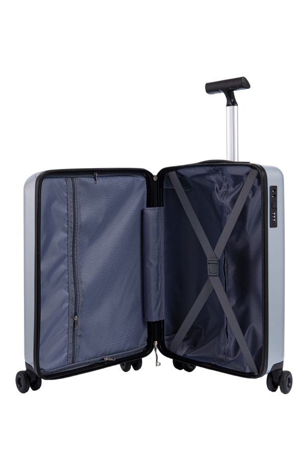 Compact Hardshell Slim Handle Lightweight Suitcase for Short Trips