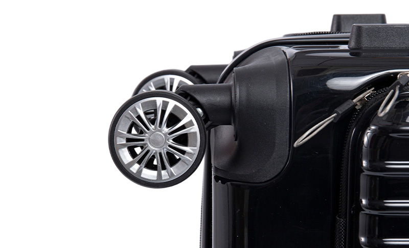 Quick Access Laptop Compartment Front-Opening Travel Suitcase