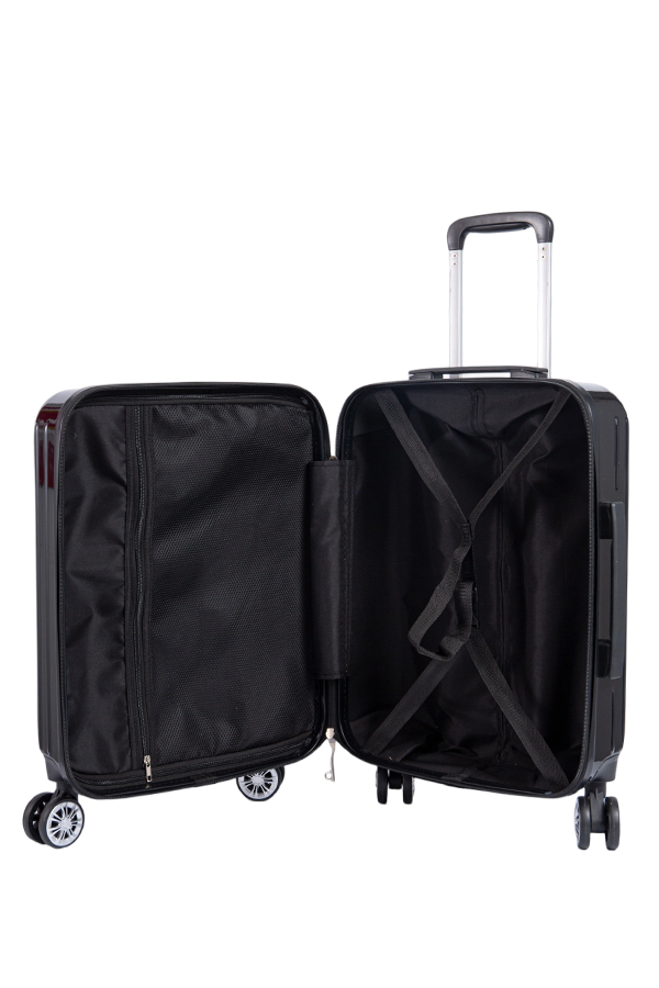 Quick Access Laptop Compartment Front-Opening Travel Suitcase