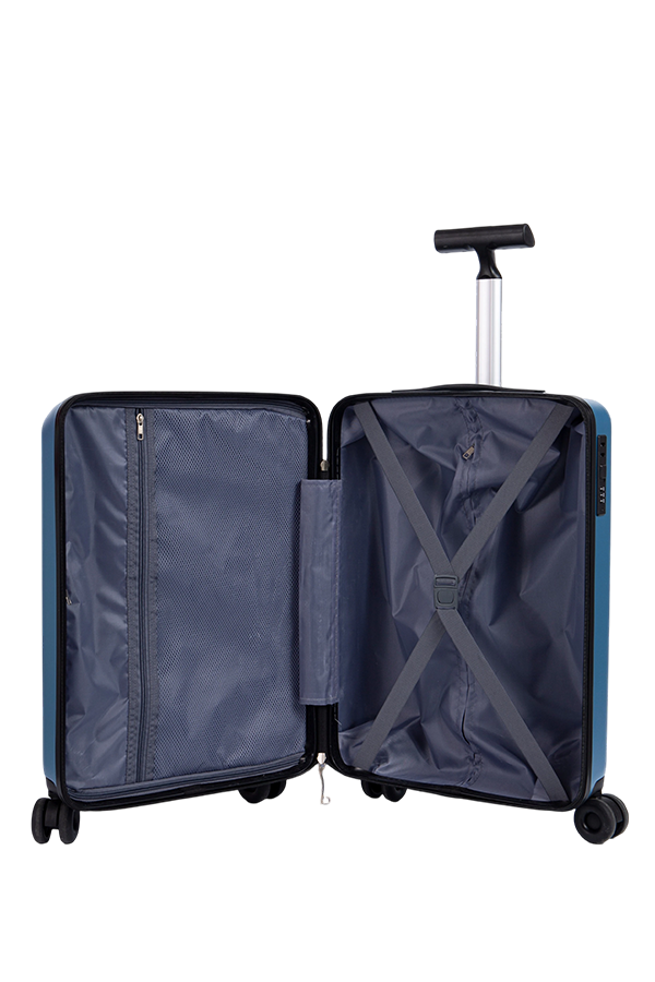 Minimalist Single Rod Durable ABS Carry On Travel Suitcase