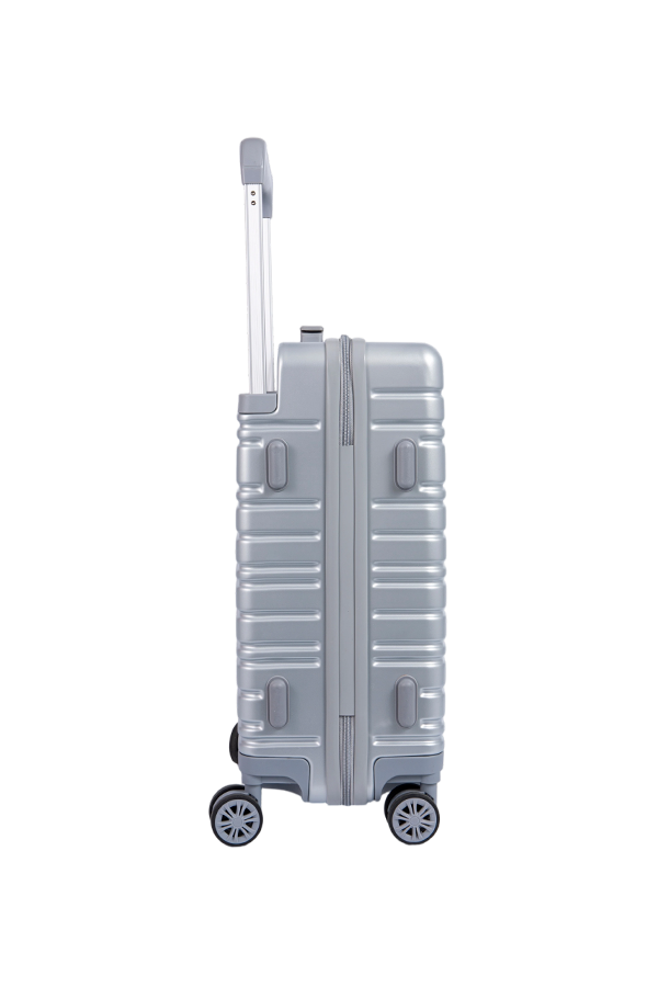 Heavy-Duty Enhanced Stability Wide Handle Aluminum Frame Travel Suitcase