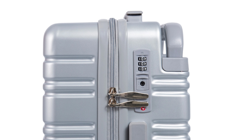 Heavy-Duty Enhanced Stability Wide Handle Aluminum Frame Travel Suitcase