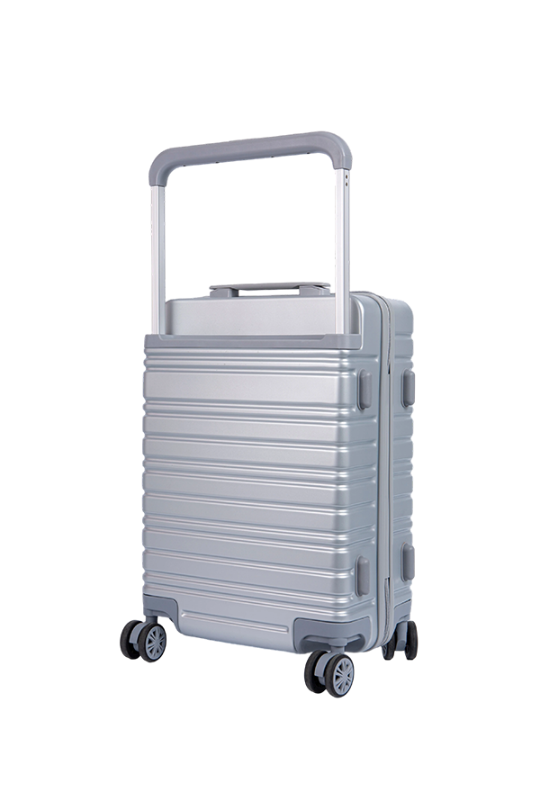 Heavy-Duty Enhanced Stability Wide Handle Aluminum Frame Travel Suitcase