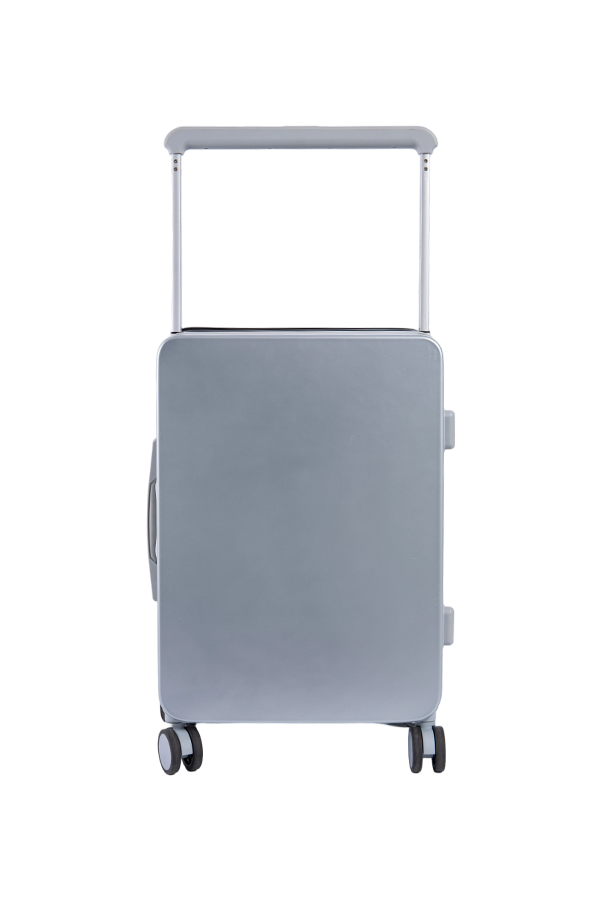 Heavy-Duty Enhanced Stability Wide Handle Aluminum Frame Travel Suitcase