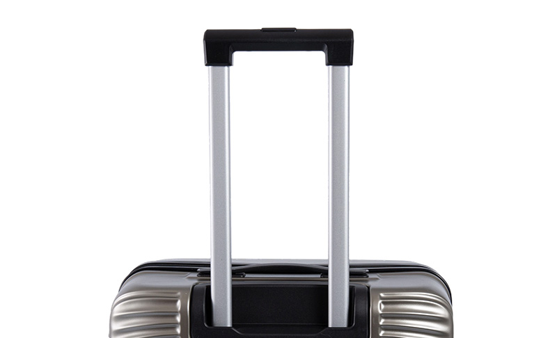 Resistant Crystal Shield PC Film-Coated ABS Travel Suitcase