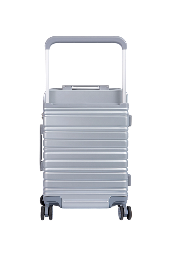 Heavy-Duty Enhanced Stability Wide Handle Aluminum Frame Travel Suitcase