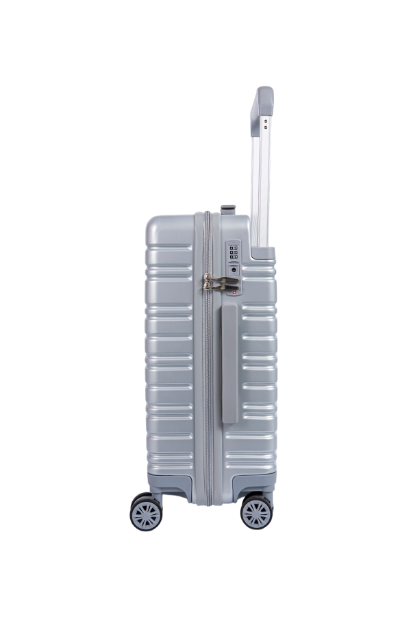 Heavy-Duty Enhanced Stability Wide Handle Aluminum Frame Travel Suitcase