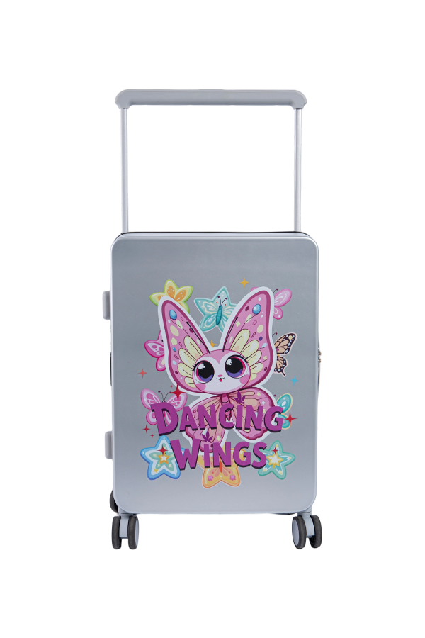 Heavy-Duty Enhanced Stability Wide Handle Aluminum Frame Travel Suitcase