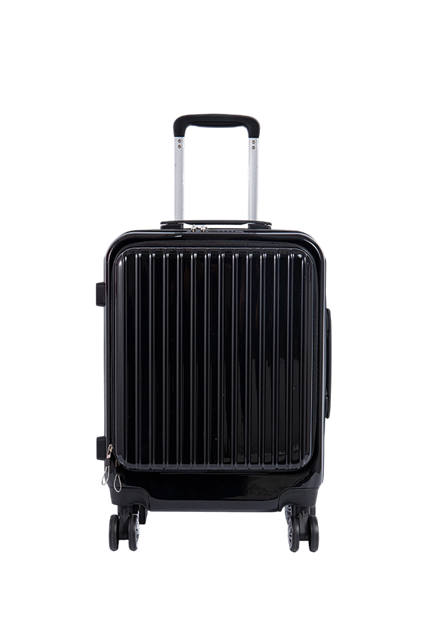 Quick Access Laptop Compartment Front-Opening Travel Suitcase