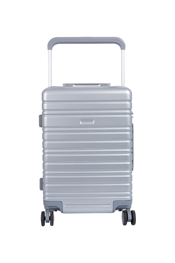 Heavy-Duty Enhanced Stability Wide Handle Aluminum Frame Travel Suitcase